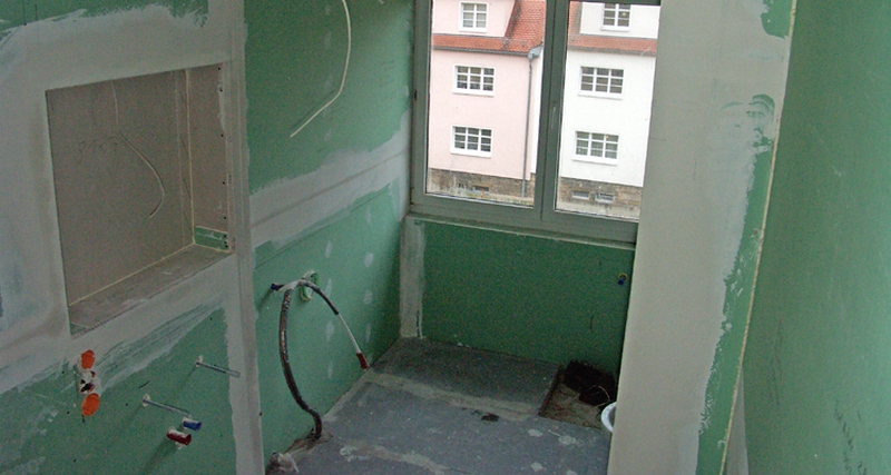 Projekt 1: 'Badsanierung - Tornaer Str. in Dresden'